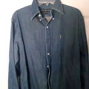 Ralph lauren button down shirt